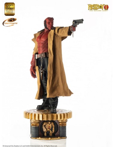 Hellboy II : Les Légions d'or maudites Elite Creature Line statuette 1/3 Hellboy 86 cm Par le système avancé 