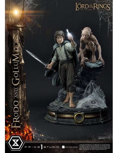 Le Seigneur des Anneaux statuette 1/4 Frodo & Gollum Bonus Version 46 cm Paris Déstockage Promo