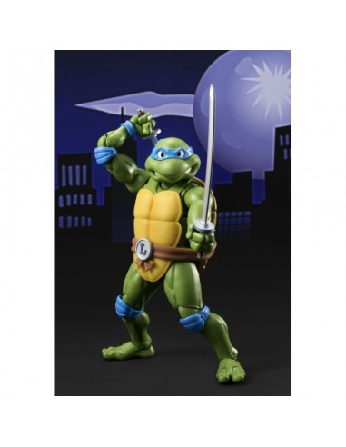 Tortues Ninja - Leonardo : S.H.Figuart le des métaux précieux