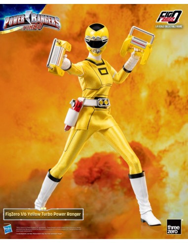 Power Rangers Turbo figurine FigZero 1/6 Yellow Turbo Power Ranger 30 cm à prix réduit toute l'année