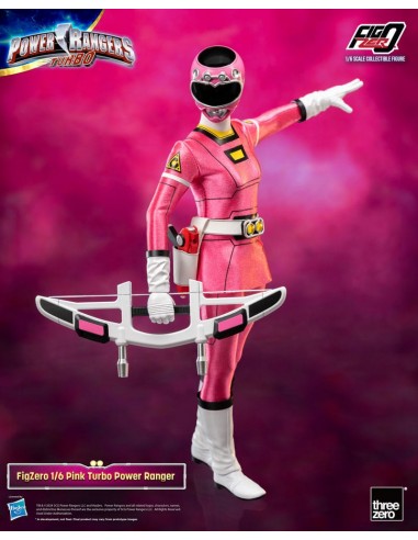 Power Rangers Turbo figurine FigZero 1/6 Pink Turbo Power Ranger 30 cm la livraison gratuite