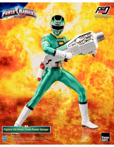 Power Rangers Turbo figurine FigZero 1/6 Green Turbo Power Ranger 30 cm paiement sécurisé