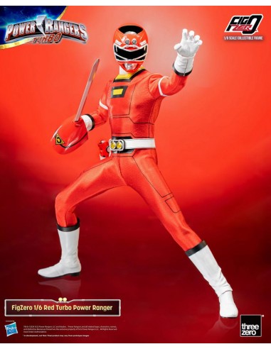 Power Rangers Turbo figurine FigZero 1/6 Red Turbo Power Ranger 30 cm meilleur choix