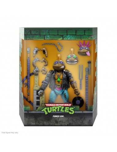 Tortues ninja figurine Ultimates Punker Donatello 18 cm Dans la société mordern