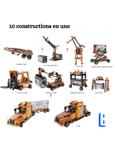 Le camion 10 en 1 Technic store