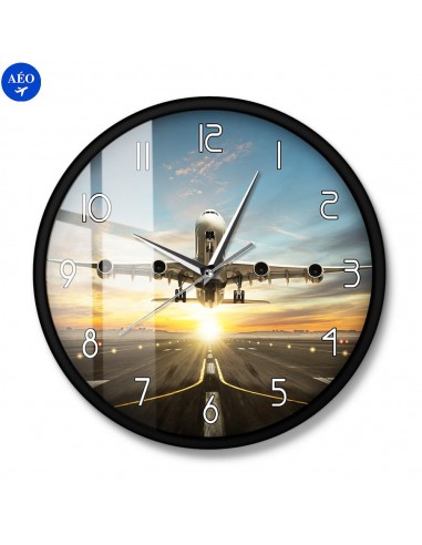 Aéo - Horloge Murale Jet Décollage 50% de réduction en Octobre 2024