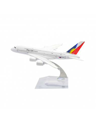 Aéo - Maquette Métal Airbus A380 Philippines 1/400 est présent 